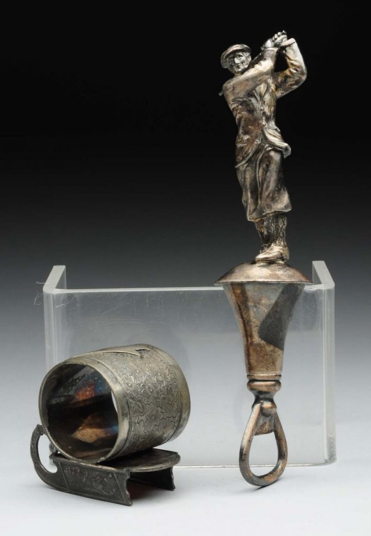 Lot Of 2: Silver Plated Items. (1 of 1)