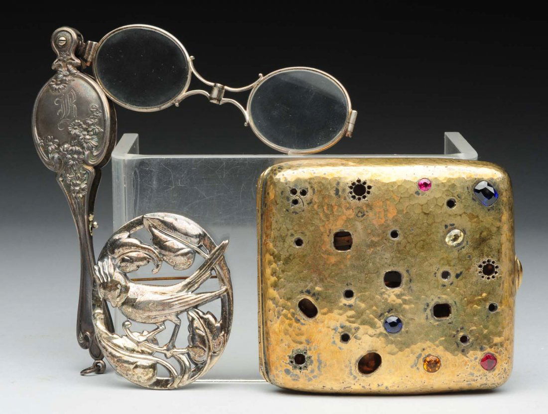 Lot Of 3: Silver Victorian Items. (1 of 1)