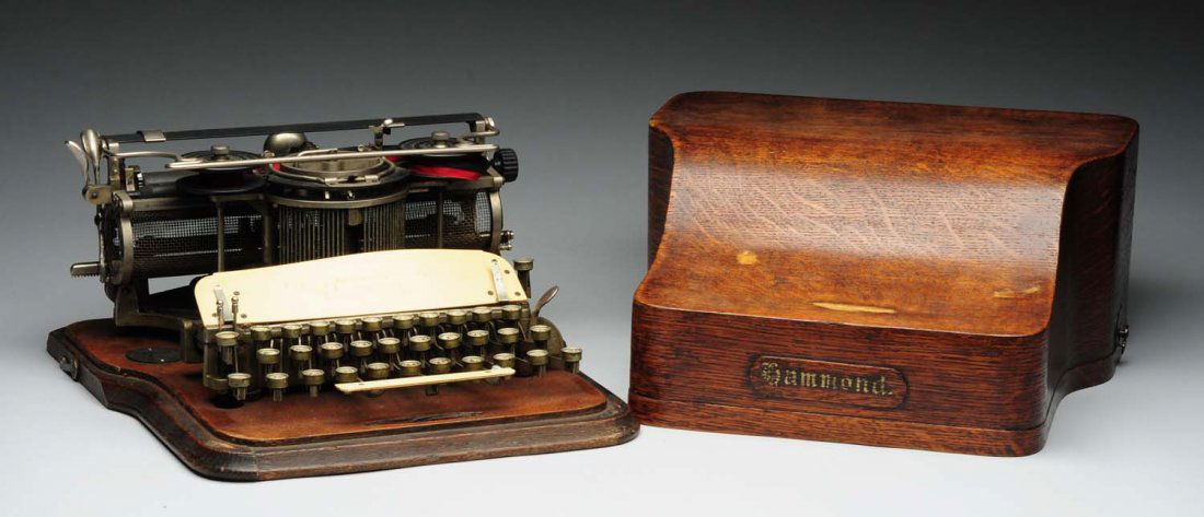 Hammond No. 12 USA Typewriter. (1 of 4)