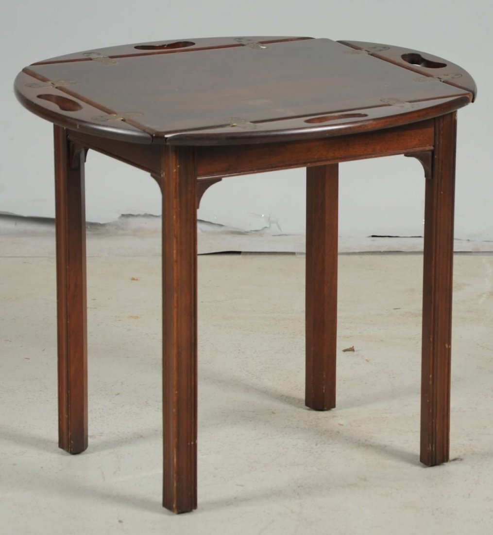 English Mahogany Butler's Table. (1 of 2)