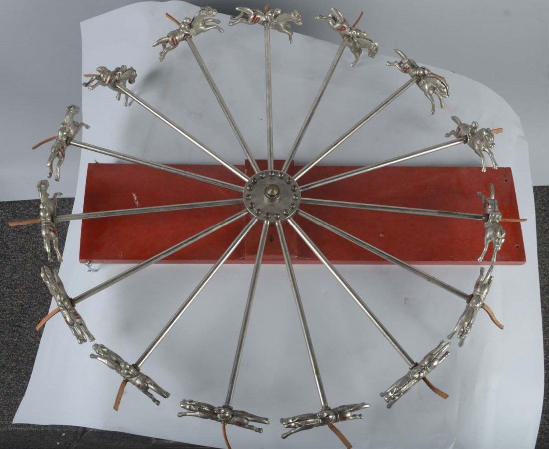 Lot Of 2: Spinning Horserace Wheel Games (1 of 4)