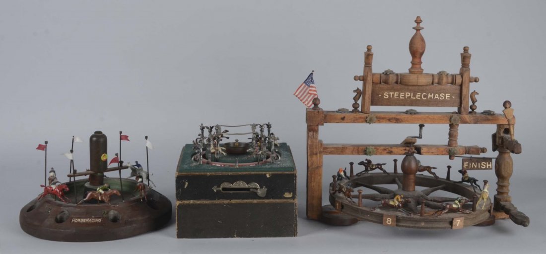 Lot Of 3: Horse Race Theme Items (1 of 4)