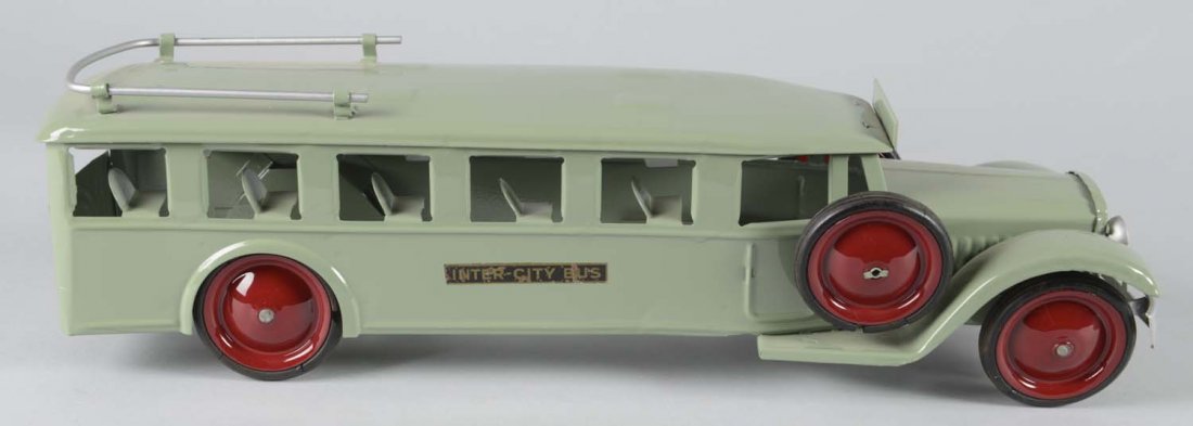 Steelcraft Pressed Steel Inter-City Bus Toy (1 of 5)