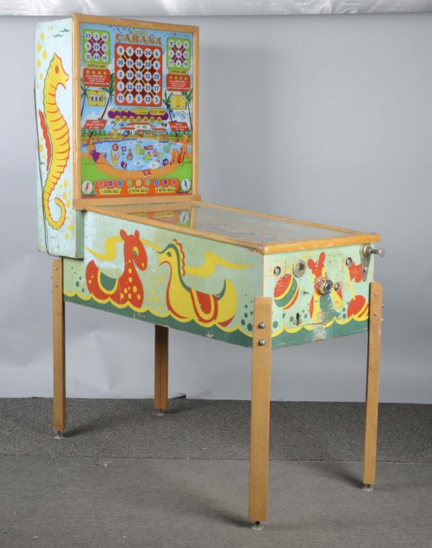 5¢ Cabana Bingo Pinball Machine (1 of 7)