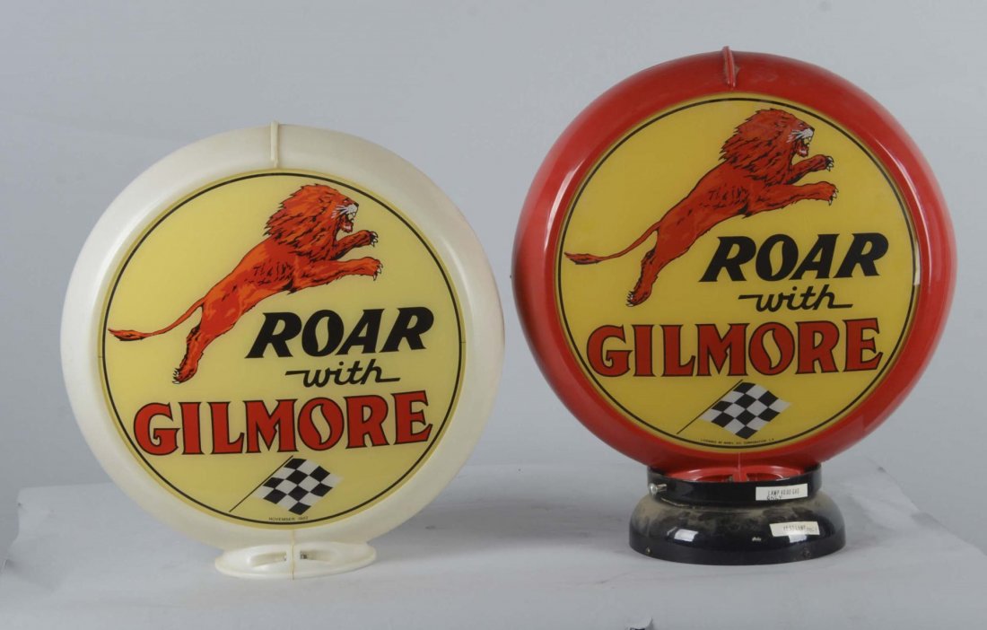 Lot Of 2: Gilmore Gas Pump Globes (1 of 2)