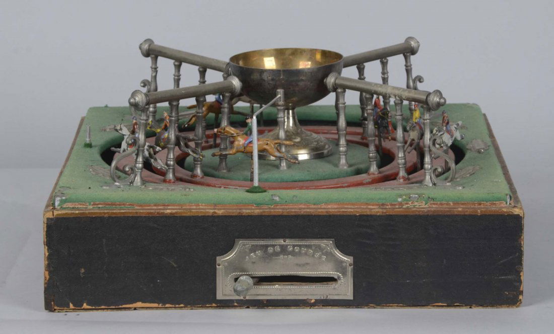 Early French Jeu De Course Horse Race Game (1 of 3)