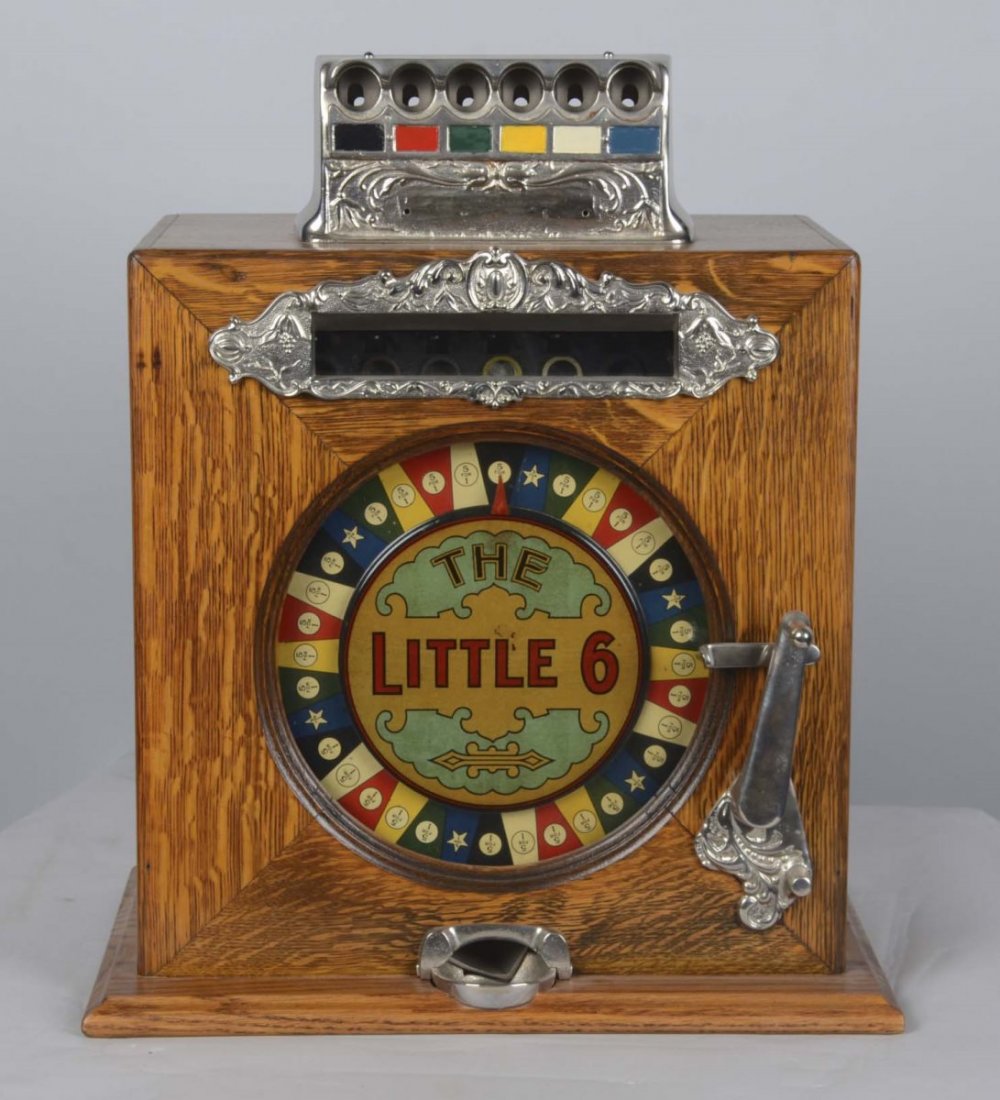 5¢ Watling “The Little Six” Counter Wheel Machine (1 of 5)