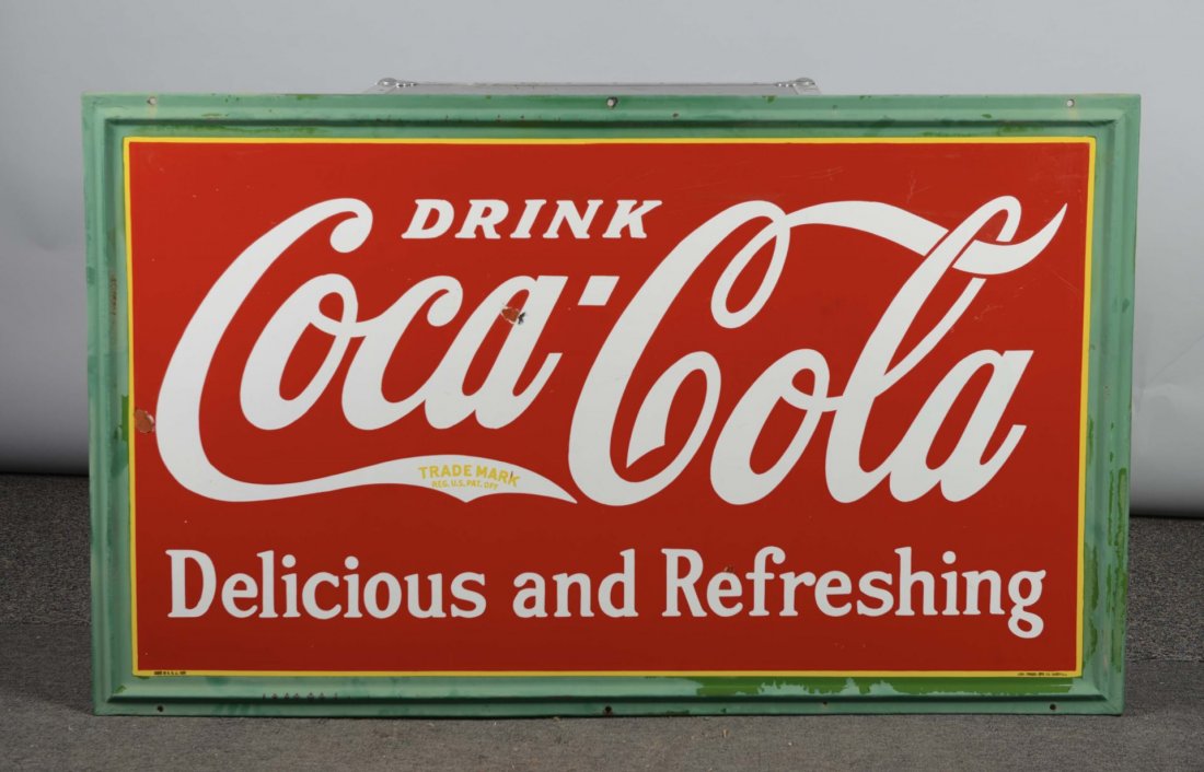 Drink Coca Cola With Trade Mark Tail Sign (1 of 2)