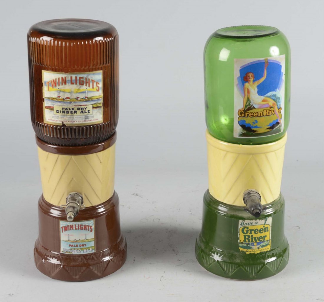 Lot Of 2: Soda Fountain Syrup Dispensers (1 of 4)