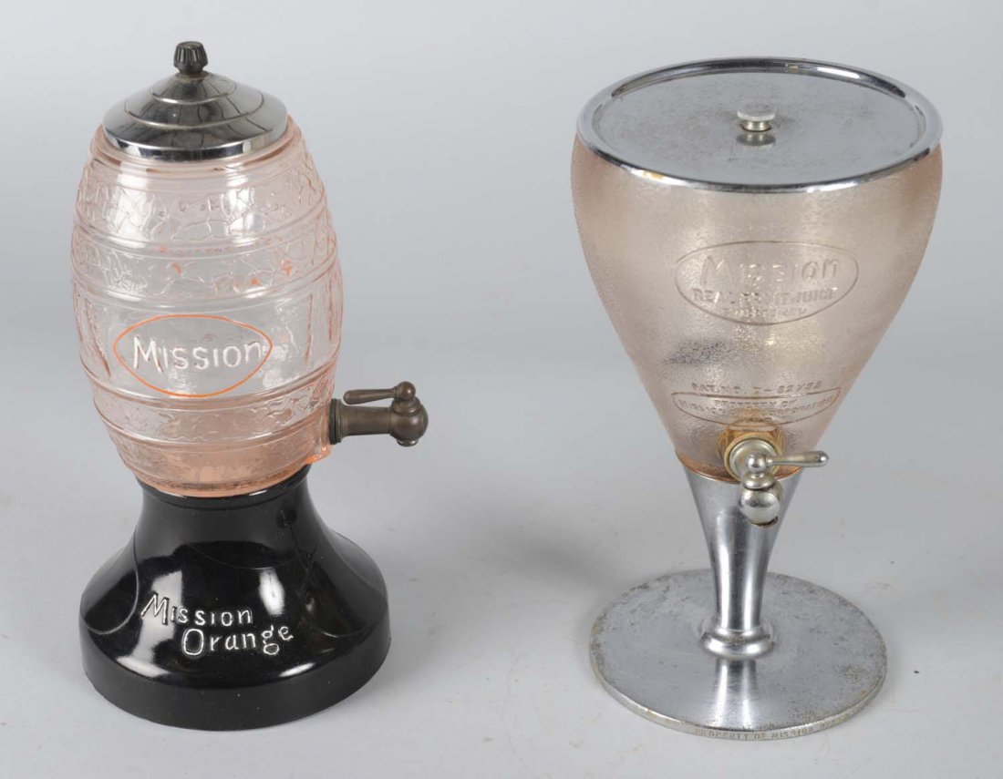 Lot Of 2: Mission Syrup Dispensers (1 of 4)