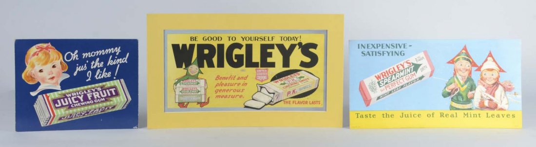 Lot Of 3: Cardboard Advertising Posters (1 of 1)