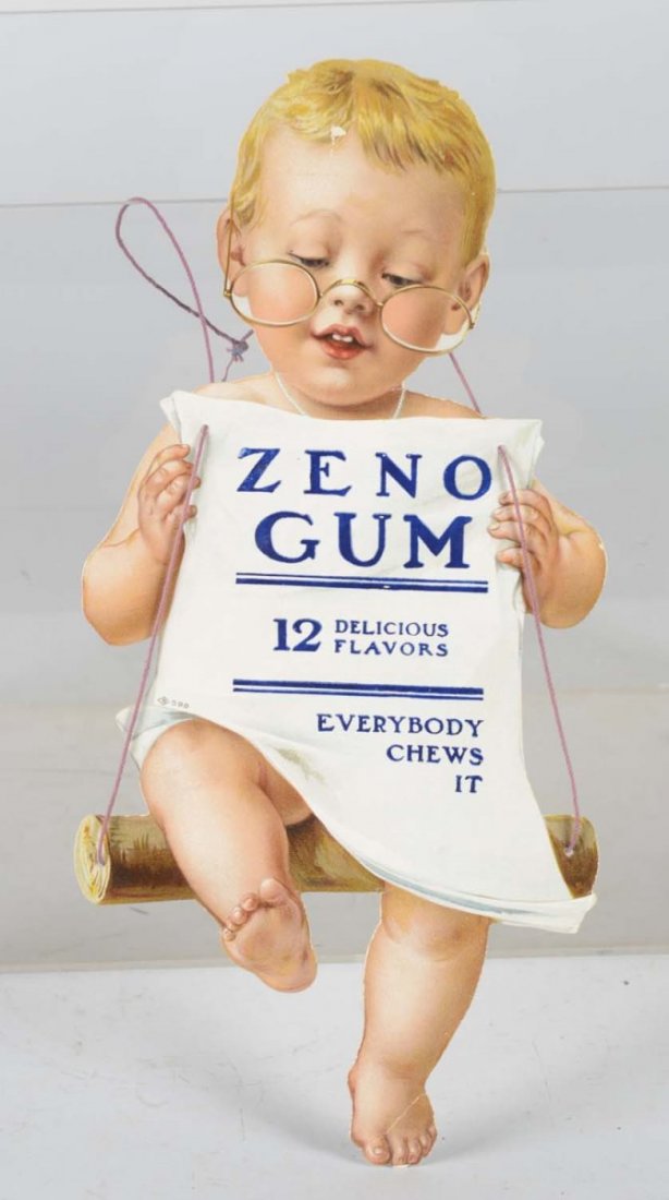 Zeno Gum Die Cut Baby Hanging Sign (1 of 2)