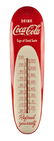 1950's Coca - Cola Tin Thermometer.