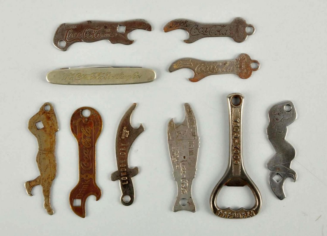 Early Coca - Cola Bottle Openers. (1 of 2)