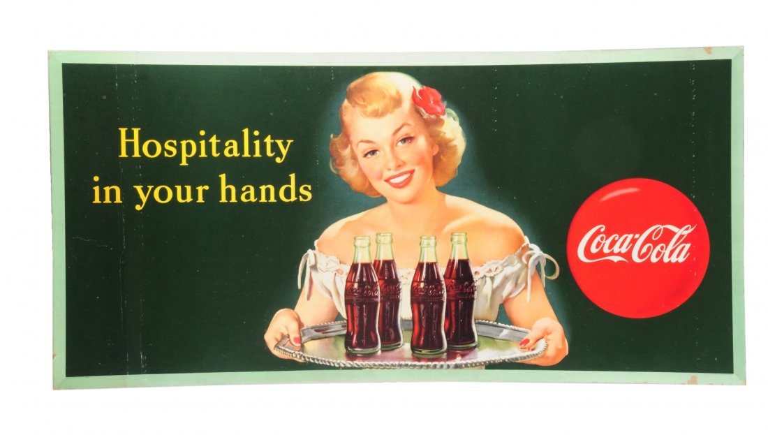 1949 Coca - Cola Large Horizontal Poster. (1 of 1)