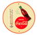 Rare 1930's Coca - Cola Tin Thermometer.
