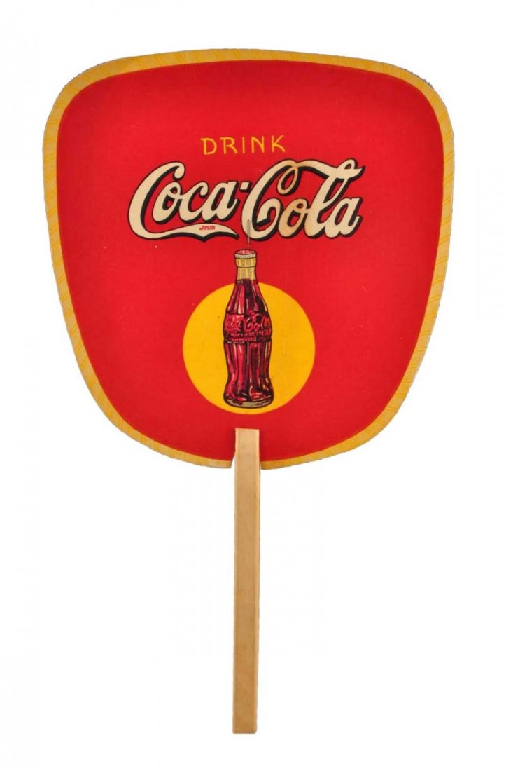 1930's Coca - Cola Hand Fan. (1 of 2)