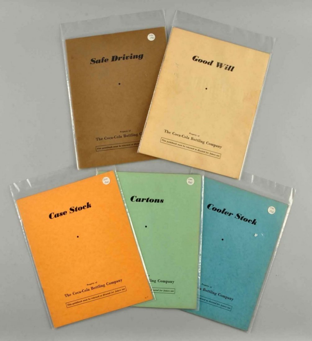 Lot Of 5: 1940 Coca - Cola Booklets. (1 of 1)