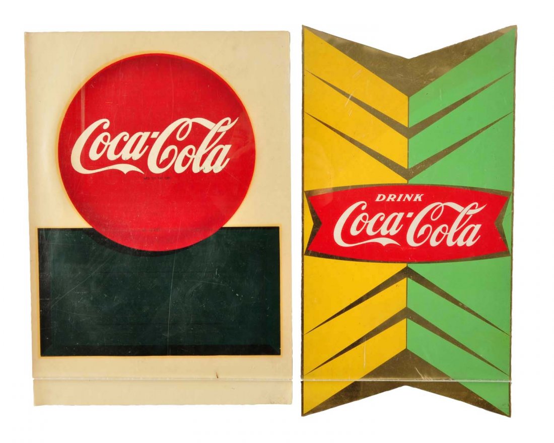 Lot Of 2: Coca - Cola Decals and Stickers. (1 of 3)