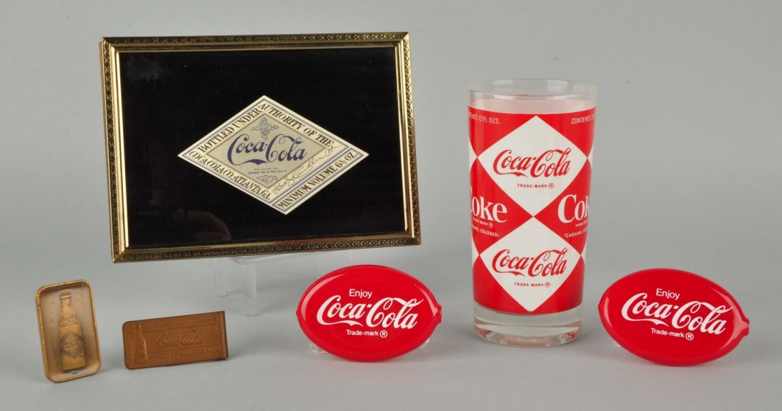 Lot Of 6: Assorted Coca - Cola Items. (1 of 5)