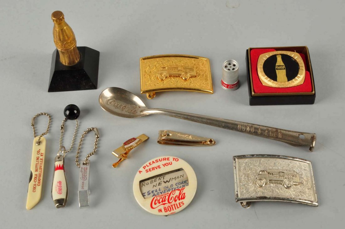 Lot Of 12: Coca - Cola Items. (1 of 2)