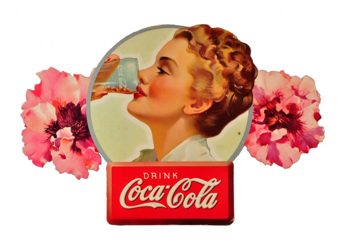 1939 Coca - Cola Cutout Festoon Element. (1 of 1)