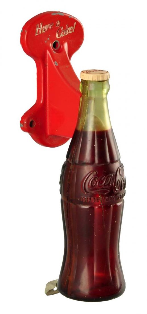 1950's Coca - Cola Screen Door Bottle Pull. (1 of 3)