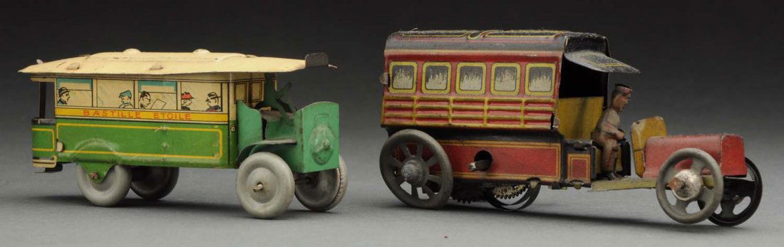 Lot of 2: Tin Litho European Penny Toys. (1 of 2)