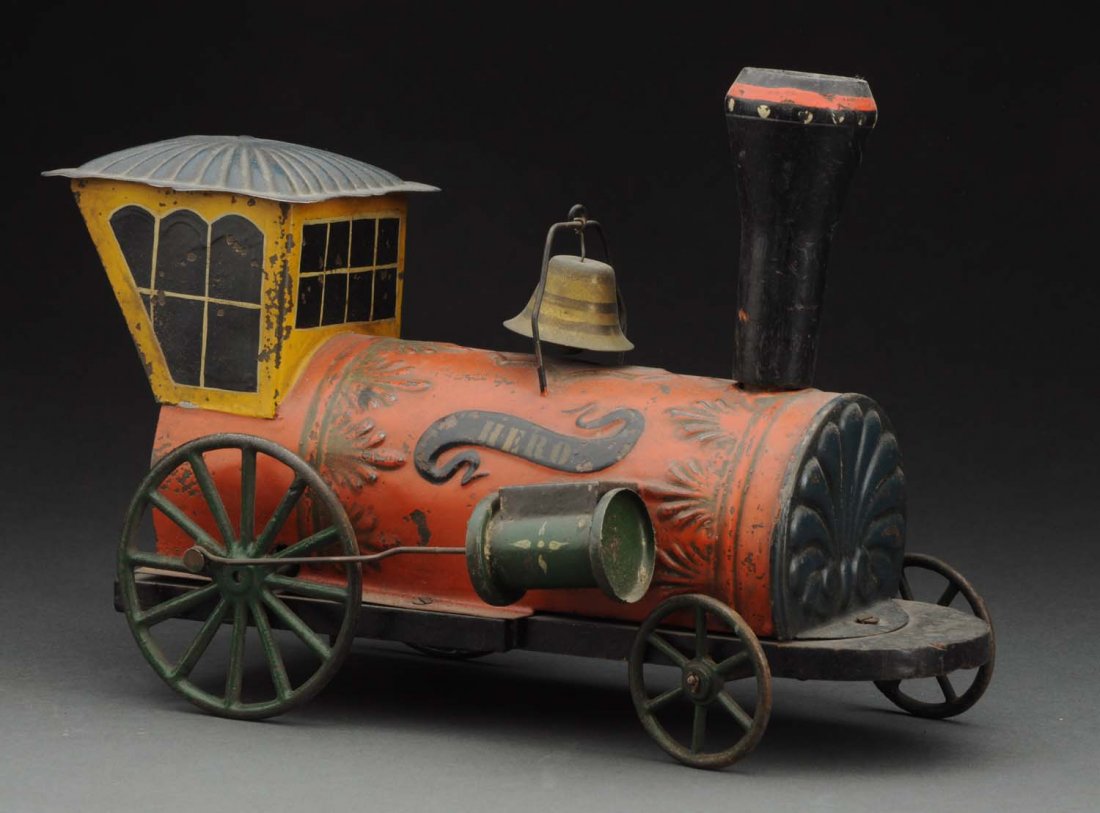 Hull & Stafford “HERO” Clockwork Train Engine. (1 of 3)