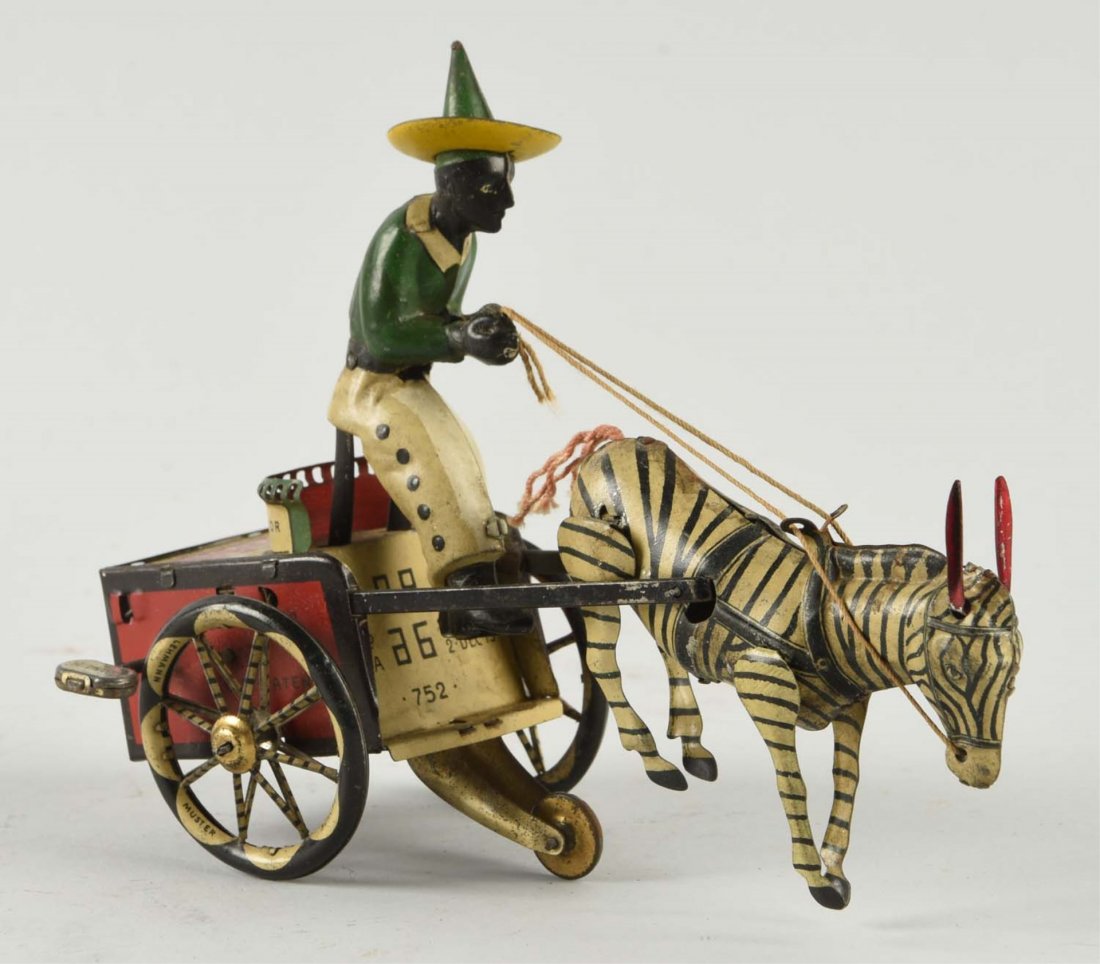 German Lehmann Tin Litho Wind Up Dare Devil Toy. (1 of 2)