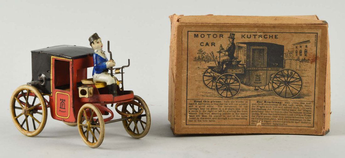 German Lehmann Tin Litho Motorcoach Toy. (1 of 2)