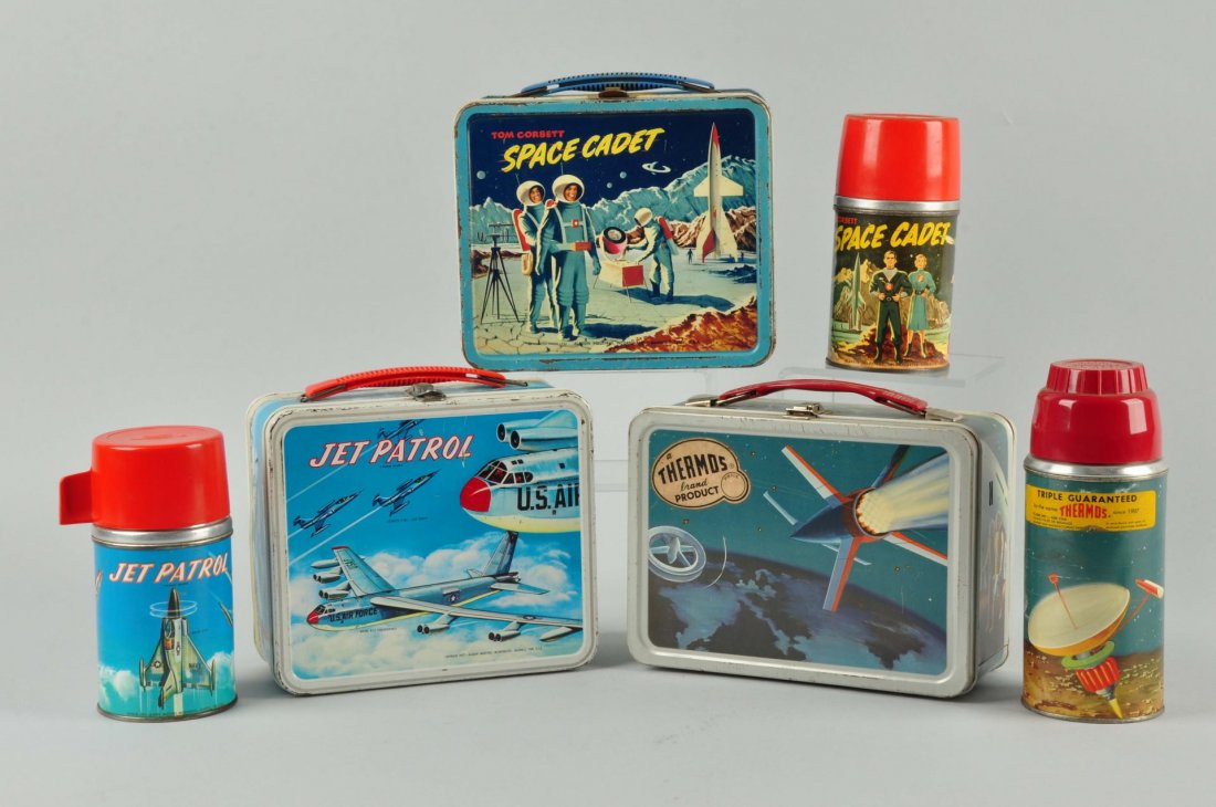 Lot Of 3: Lunch Boxes. (1 of 2)