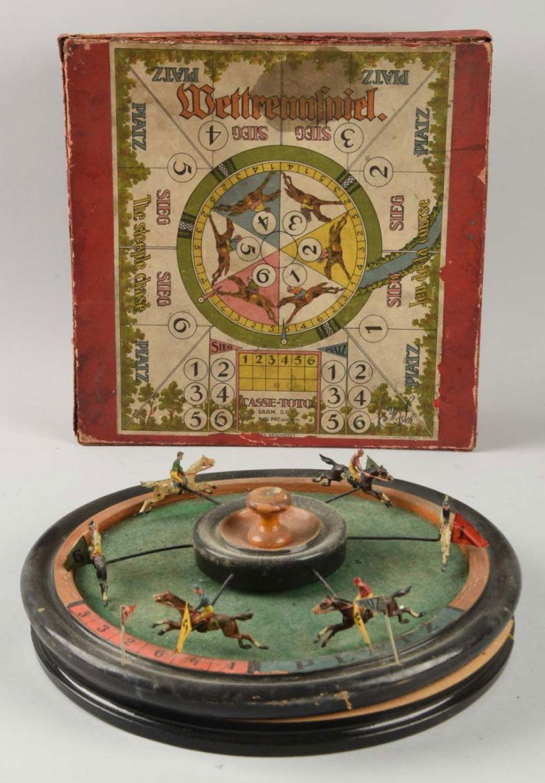German Horse Race Gambling Wheel. (1 of 1)