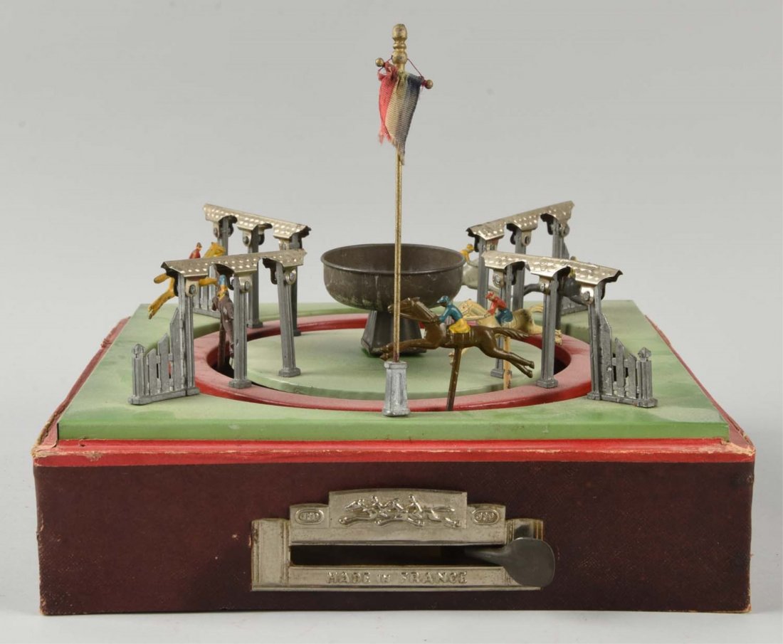 French Six Player Horse Race Gambling Item. (1 of 2)