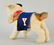 Extraordinarily Rare Steiff Standing Yale Bulldog. - 2