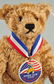 Three Charming Mohair Steiff Teddy Bears with IDs. - 5