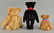 Three Charming Mohair Steiff Teddy Bears with IDs. - 9
