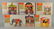 Set Of 5: German Steiff Contemporary Circus Train.