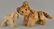 Lot of 2 Early Postwar Steiff Favorite Animals.