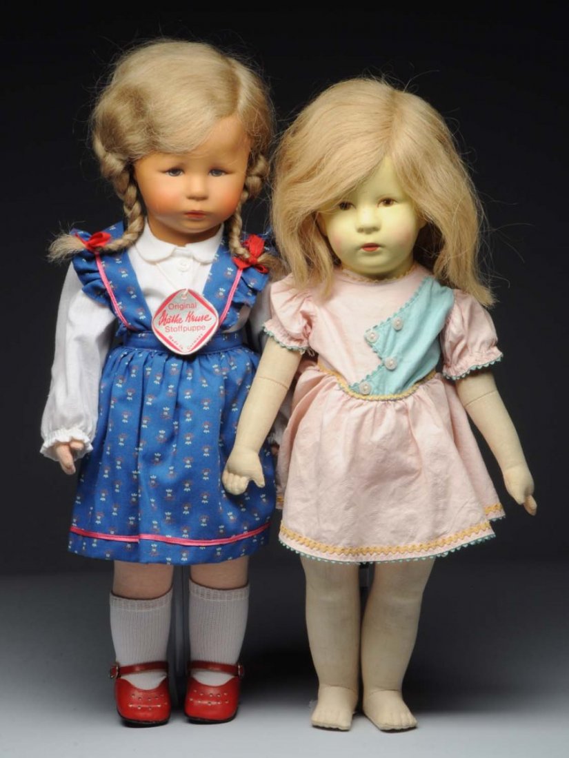 Lot Of 2: Käthe Kruse Dolls. (1 of 3)