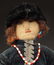 Lot of 2: Cloth Native American Dolls. - 3