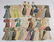 Lot of Boston Herald Lady Paper Dolls.