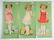 Lot Of Large Antique Paper Dolls. - 2