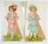 Lot Of Large Antique Paper Dolls. - 4