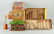 Lot Of 4: Lionel Station No. 126 & Accessories.