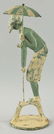 Cast Iron Oversized Putting Golfer Doorstop. - 2