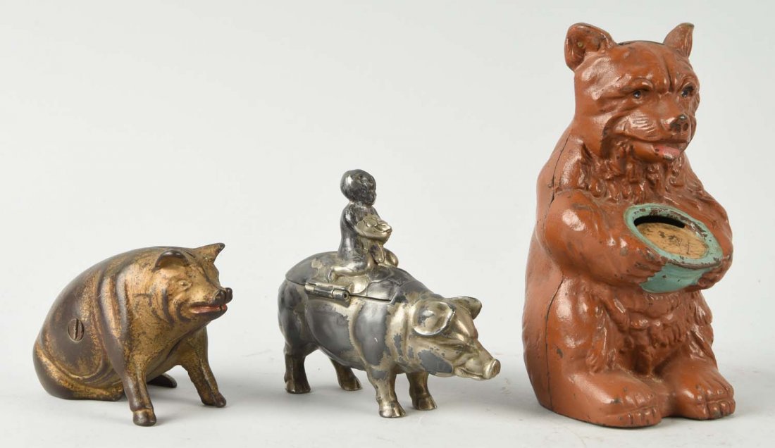 Lot of 3: Banks. (1 of 2)