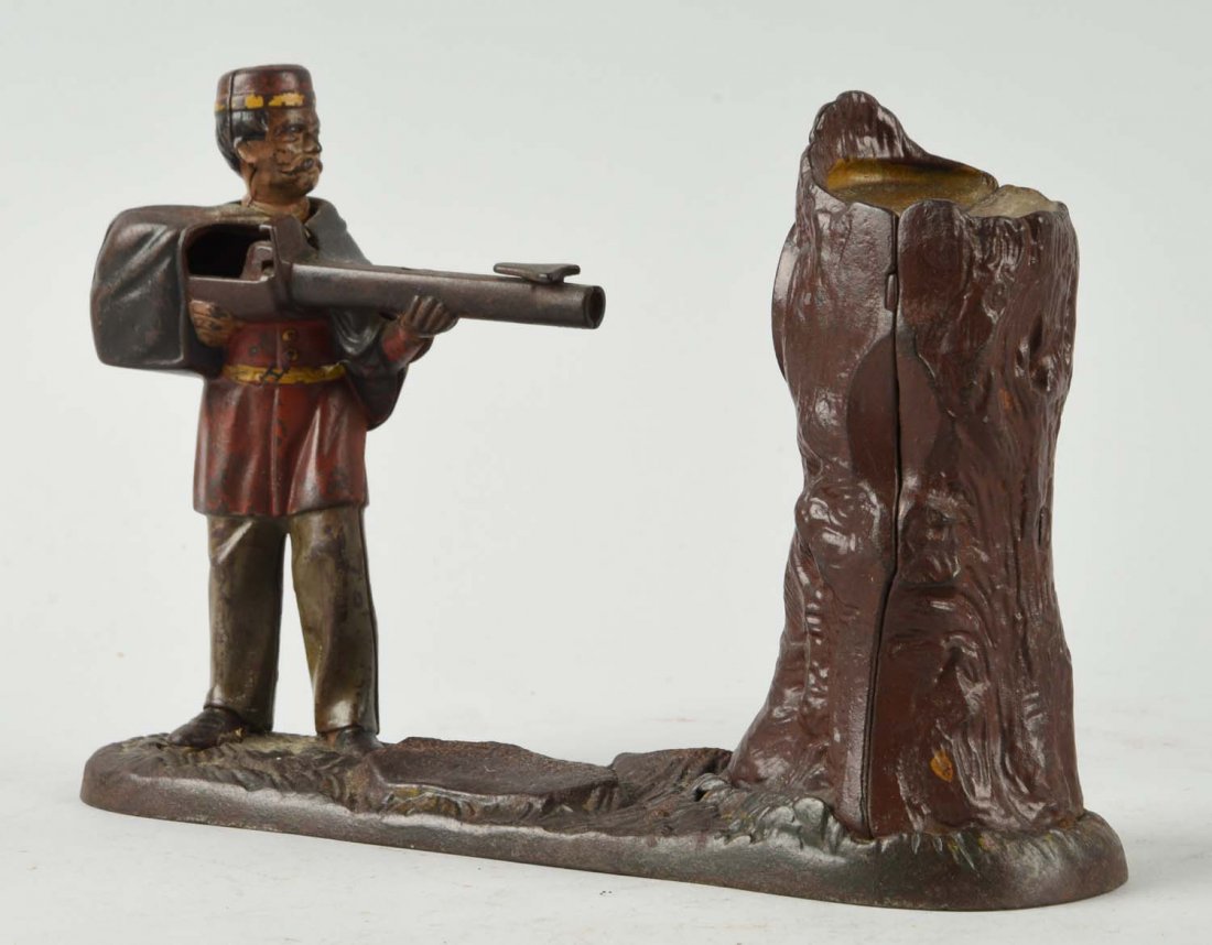 Cast Iron Creedmore Mechanical Bank (1 of 2)