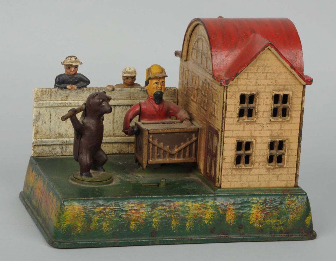 Kyser Rex Organ Grinder & Bear Mechanical Bank. (1 of 4)