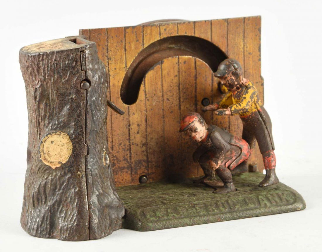 Shepard Hardware Leap Frog Mechanical Bank. (1 of 2)